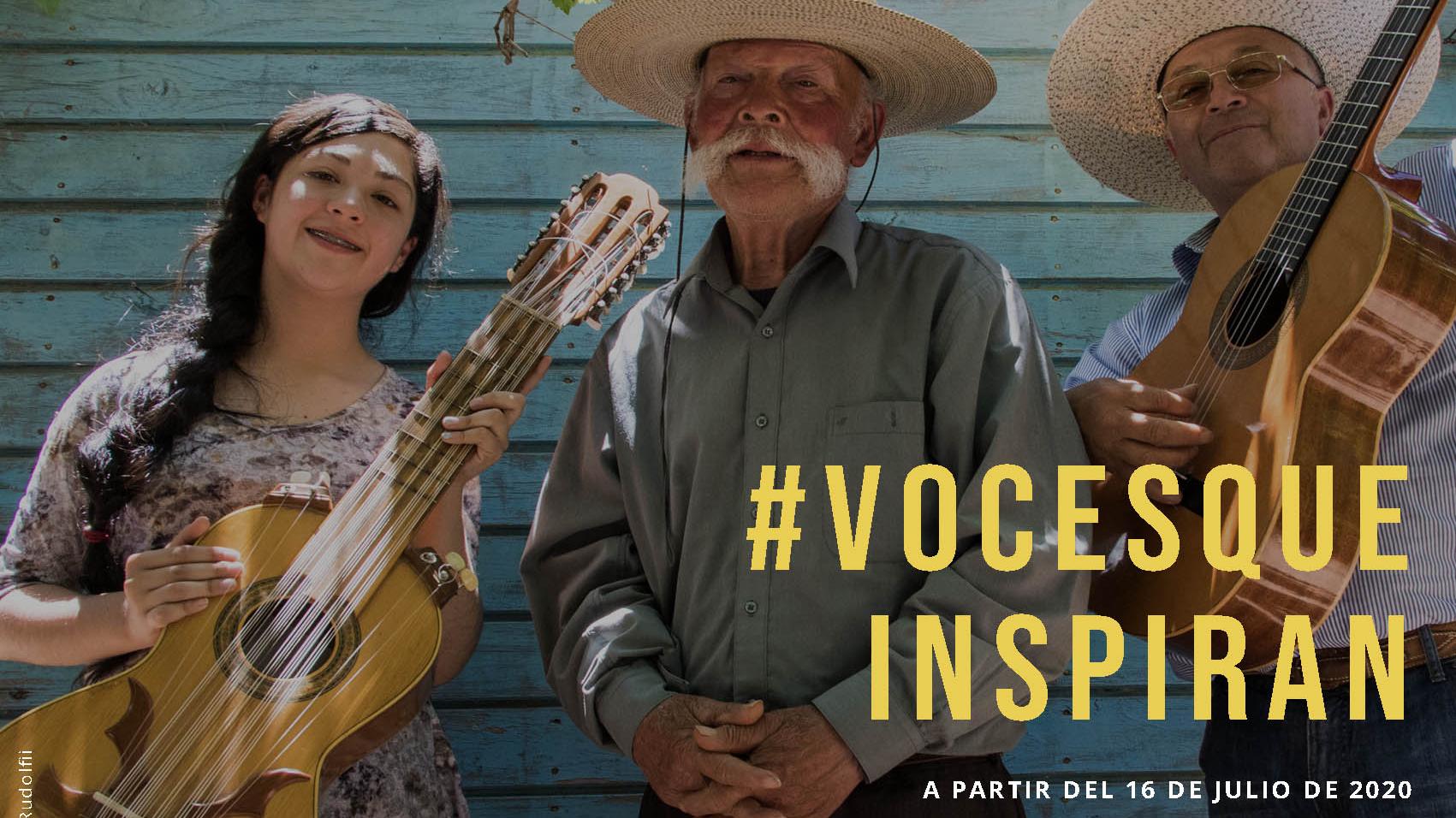 #VocesQueInspiran: campaña CRESPIAL para visualizar comunidades del patrimonio inmaterial