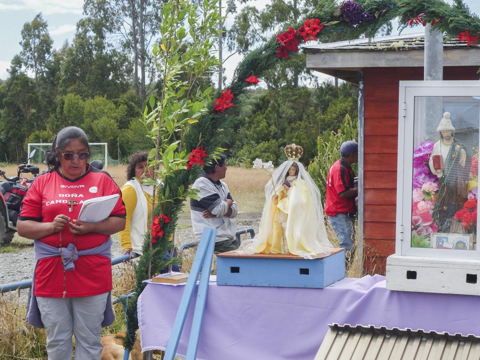 Sandra Guichaquelén de la isla Chuit del grupo Desertores