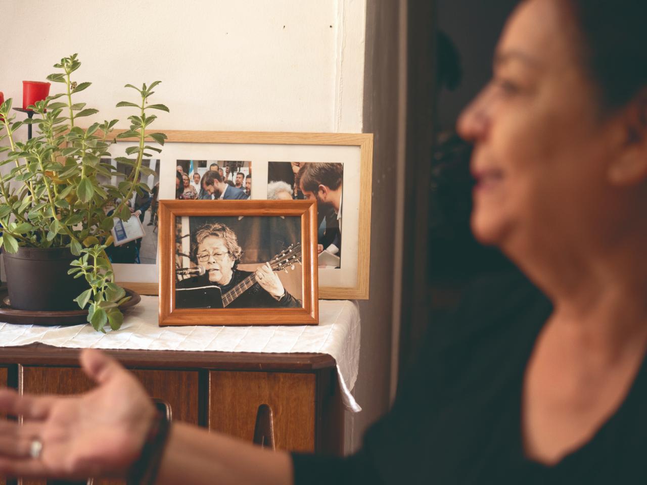 Estela Zepeda, amiga de María Cristina Escobar Gatica, THV, Villa Alemana,16.01.24, Fotógrafa Susana Villar