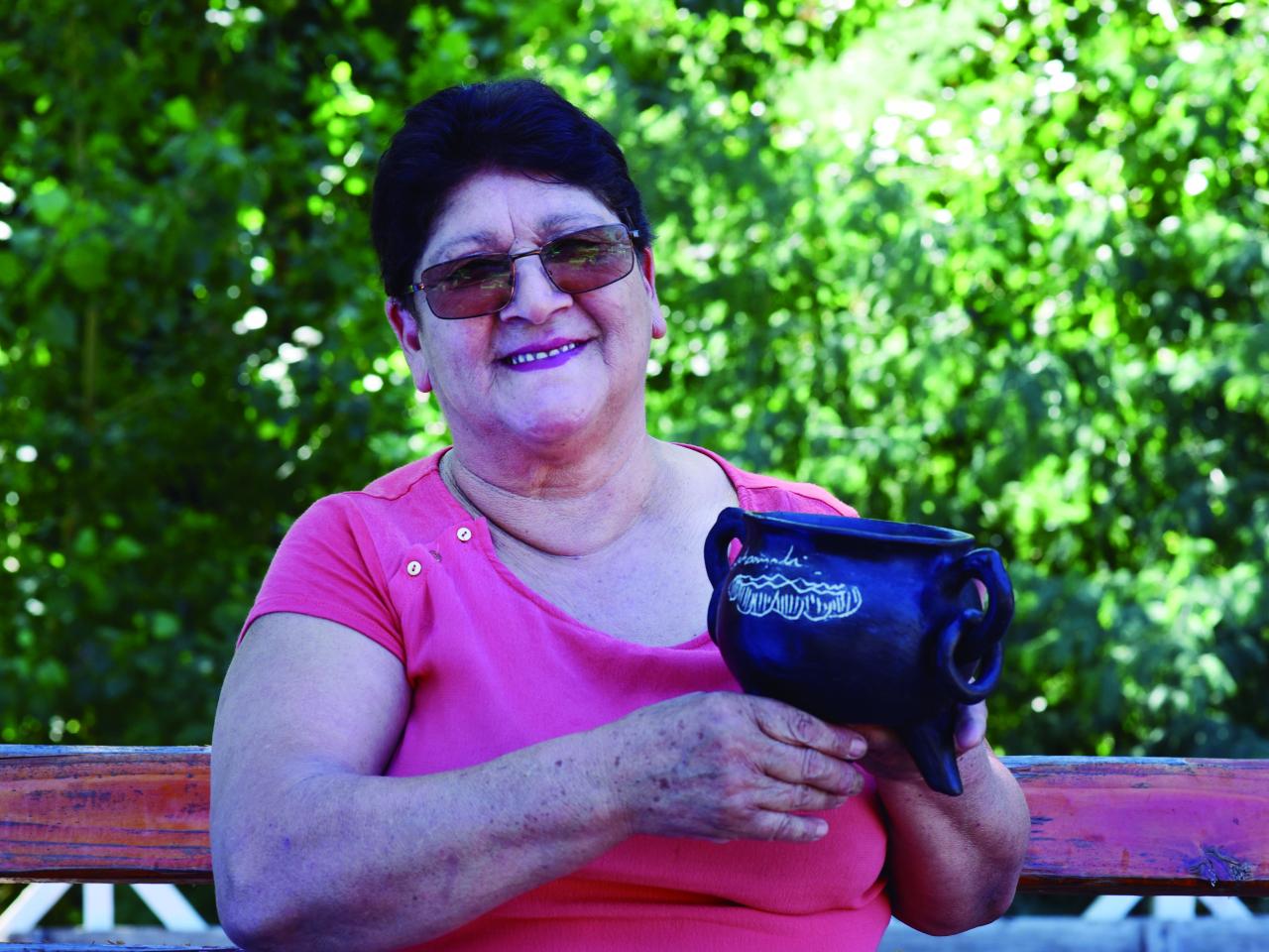 Retrato María González Vielma THV, Quinchamalí, 1.2.24. Fotógrafa Susana Villar