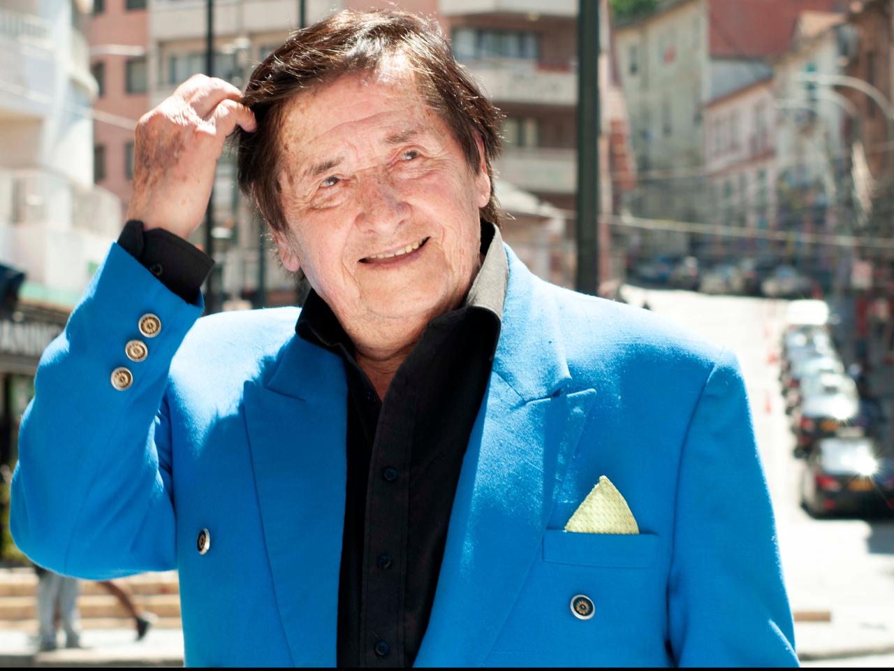 Retrato de Luis Alberto Martínez, THV, Plaza Aníbal Pinto, Valparaíso,15.01.24 Fotógrafa Susana Villar