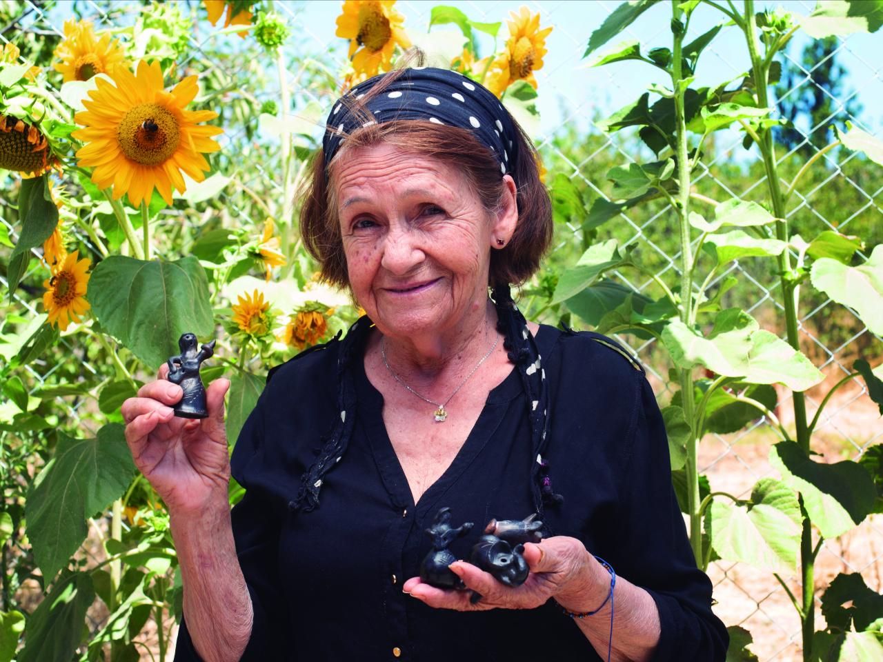 Retrato Alicia Osorio Arias, THV, Quinchamalí, 3.2.24. Fotógrafa Susana Villar