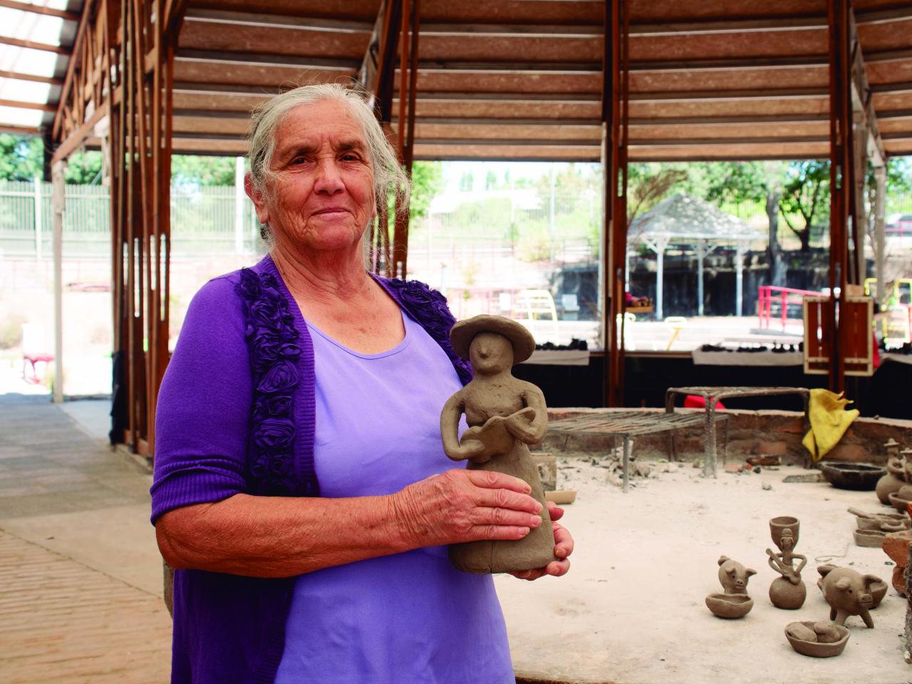 Retrato Berta Jara Duran, THV, Quinchamalí, 3.2.24, Fotógrafa Susana Villar