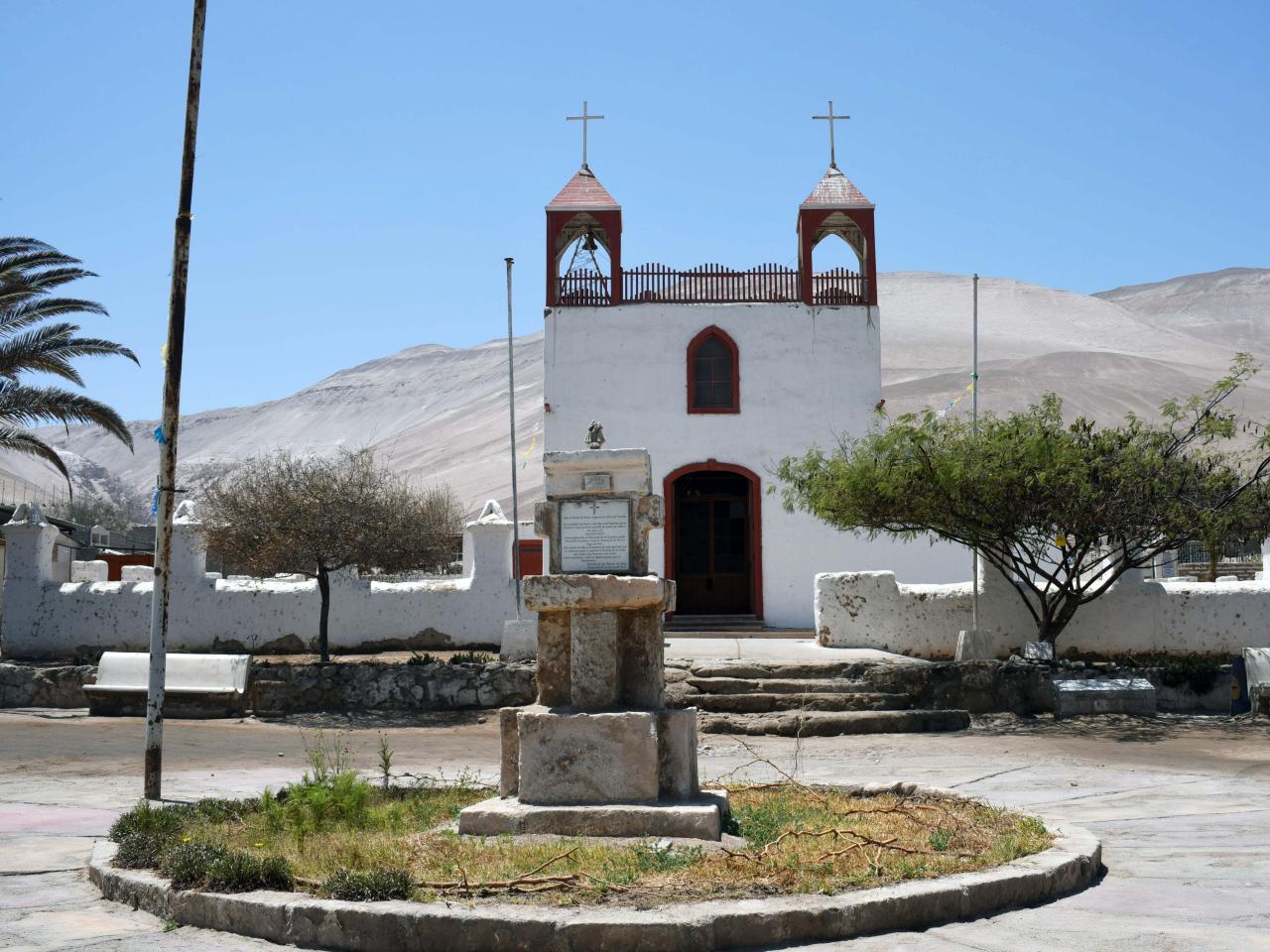 Iglesia de Poconchile ubicada al norte de Arica, 24.01.24, fotógrafa Susana Villar
