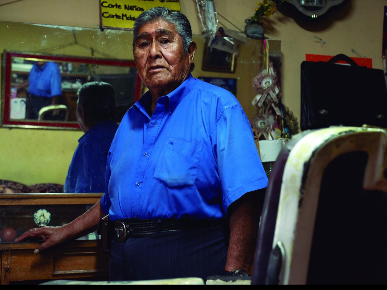 Retrato de Elizardo Eloy Manzanares Mamani, THV Arica 22.01.24, Fotografía Susana Villar