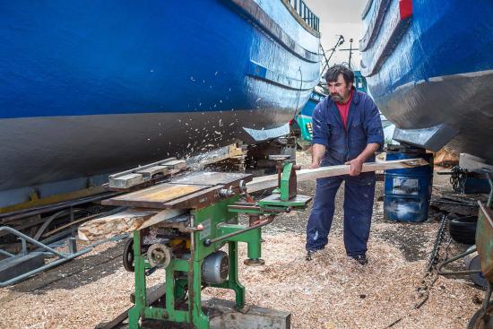 Carpintería de Ribera de Magallanes. (Foto: Universidad Austral de Chile)