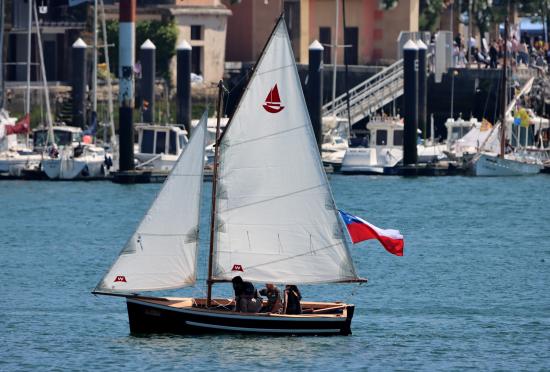 La Chilota navegando en la Bahía de Pasaia #PaísVasco