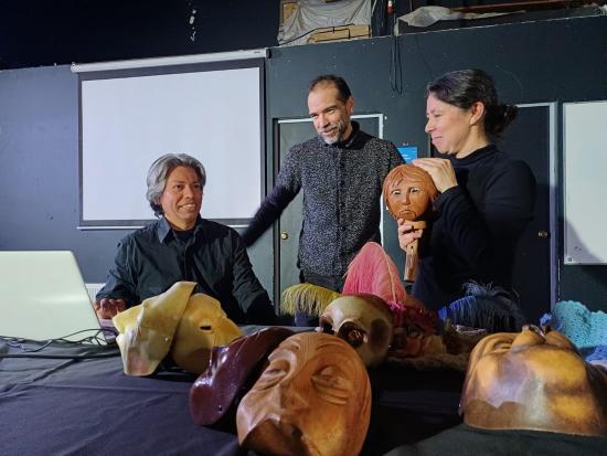 Presentación de Compañía de Teatro Periplos en la Universidad Austral de Chile 