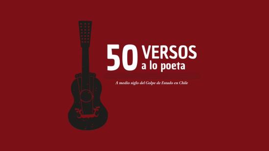 Libro "50 versos a lo poeta"
