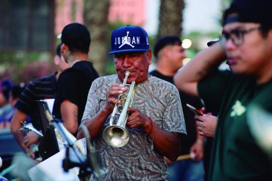 Héctor Santibáñez Vara, THV, Ensayo Carnaval “Con la Fuerza del Sol", Arica ,23.01.24 Fotografía Susana Villar 