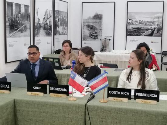 Chile en reunión de Crespial