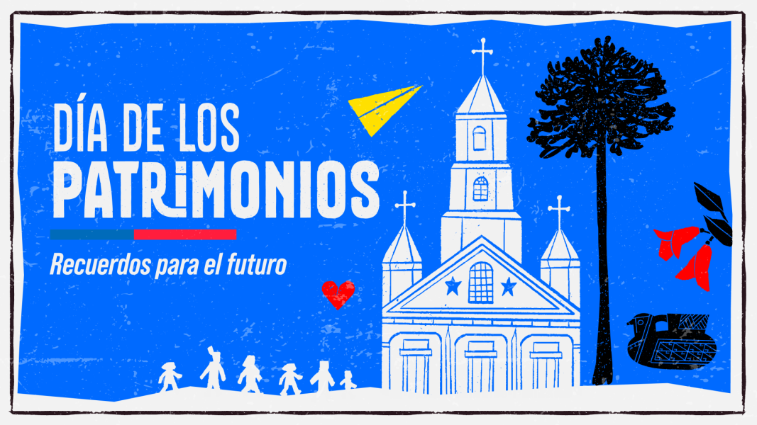 Afiche Día de los Patrimonios 2023