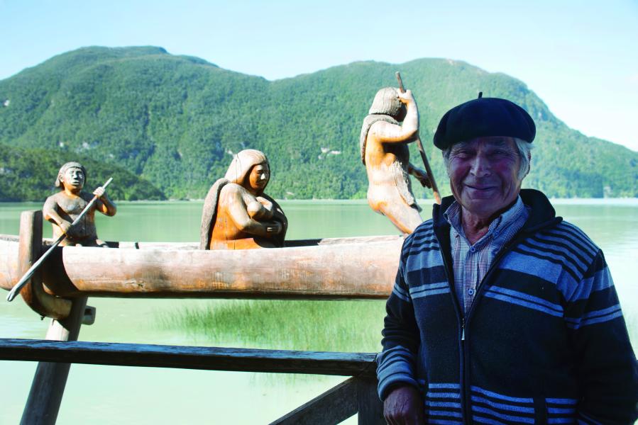 Retrato Olegario Hernandez Yefe, THV, Caleta Tortel 9.2.24. Fotógrafa Susana Villar