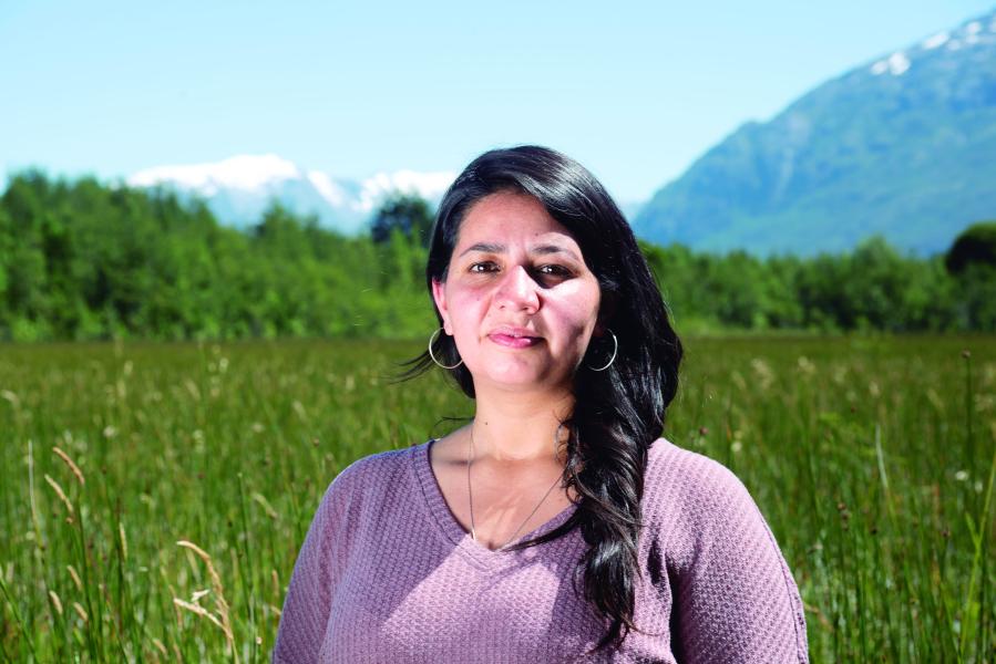 Retrato Francisca Ramírez Ibarra Caleta Tortel. 9.2.24. Fotógrafa Susana Villar