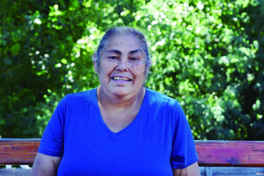 Retrato María Mónica Vielma Vielma, HV, Quinchamalí, 1.2.24. Fotógrafa Susana Villar