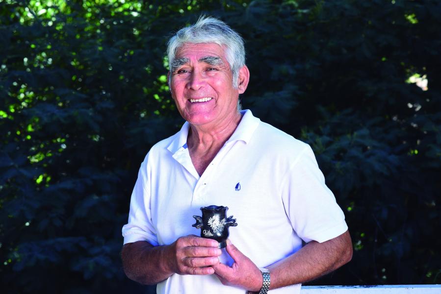 Retrato Gastón Montti Ortiz, THV, Quinchamalí, 2.2.24. Fotógrafa Susana Villar