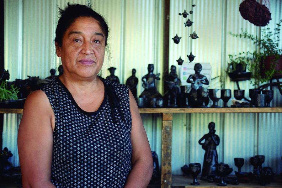 Retrato Marcela Muñoz Esparza THV, Quinchamalí, 2.2.24. Fotógrafa Susana Villar