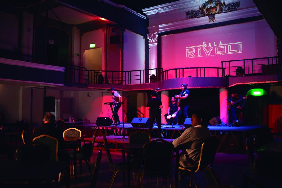 Preparación Concierto Luis Alberto Martínez, THV, Sala Rívoli, Valparaíso, 18.01.24 Fotógrafa Susana Villar