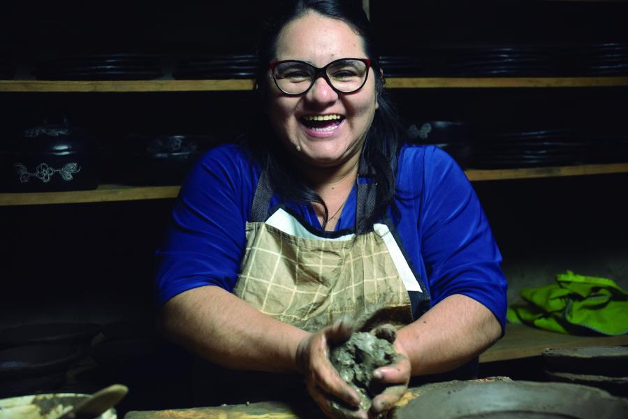 Retrato Fabiola Sobarzo Carrizo, THV, Quinchamalí, 2.2.24. Fotógrafa Susana Villar