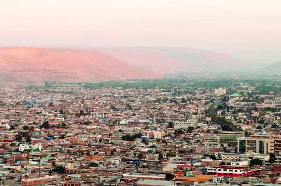Panorámica desde el Morro de Arica,24.01.24 Fotografía Susana Villar