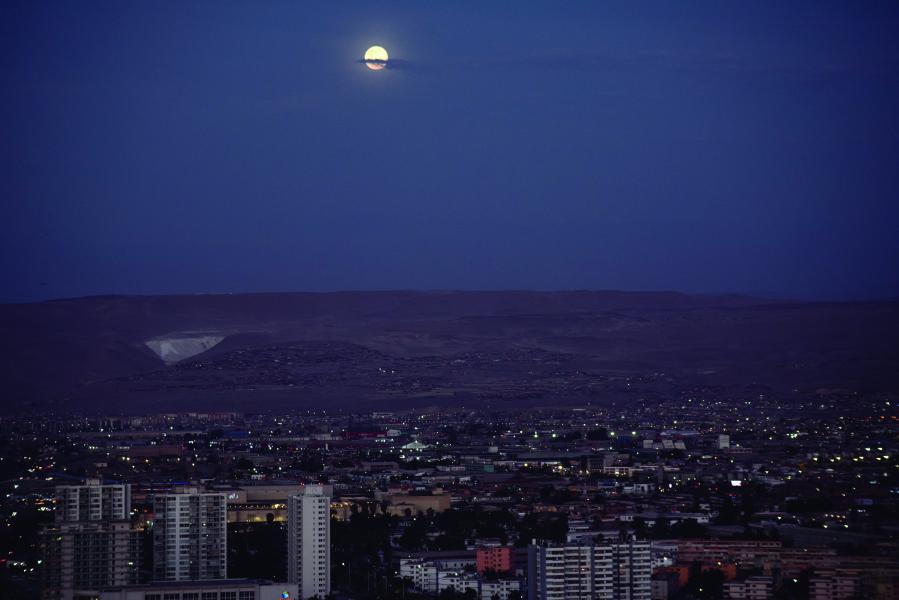 Panorámica desde el Morro de Arica ,24.01.24 Fotografía Susana Villar