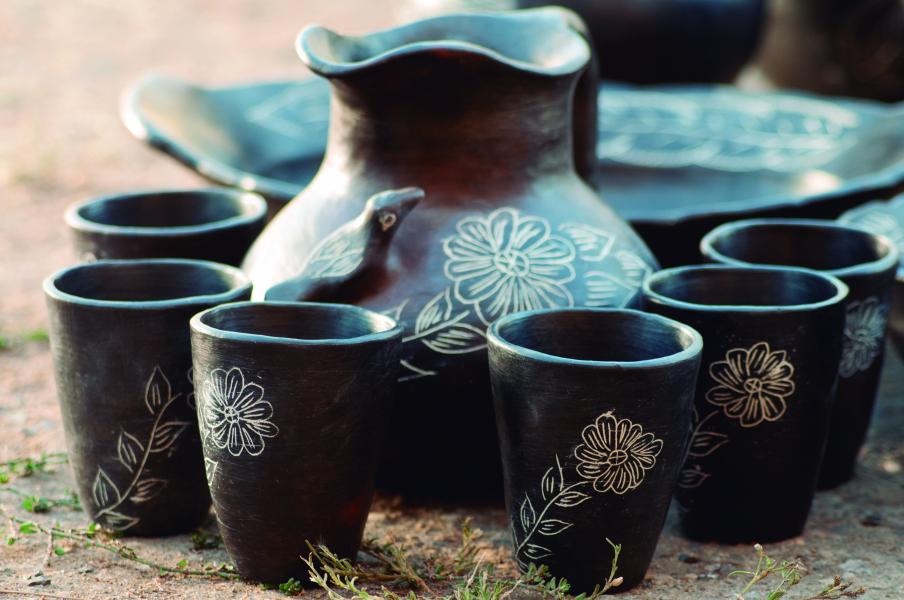 Obras de María Mónica Vielma Vielma, Quinchamalí, 2.2.24. Fotógrafa Susana Villar