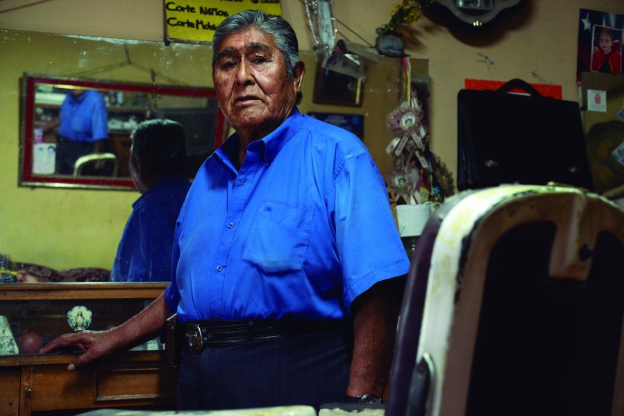 Retrato de Elizardo Eloy Manzanares Mamani, THV Arica 22.01.24, Fotografía Susana Villar