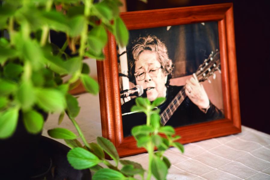 María Cristina Escobar Gatica, THV, QPD, fotografía de archivo a cargo de su amiga Estela Zepeda, Villa Alemana, 16.01.24, fotógrafa Susana Villar