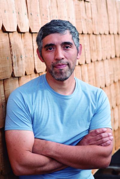 Retrato Carlos Castillo Levicoy, THV, 7.02.24, Fotógrafa Susana Villar