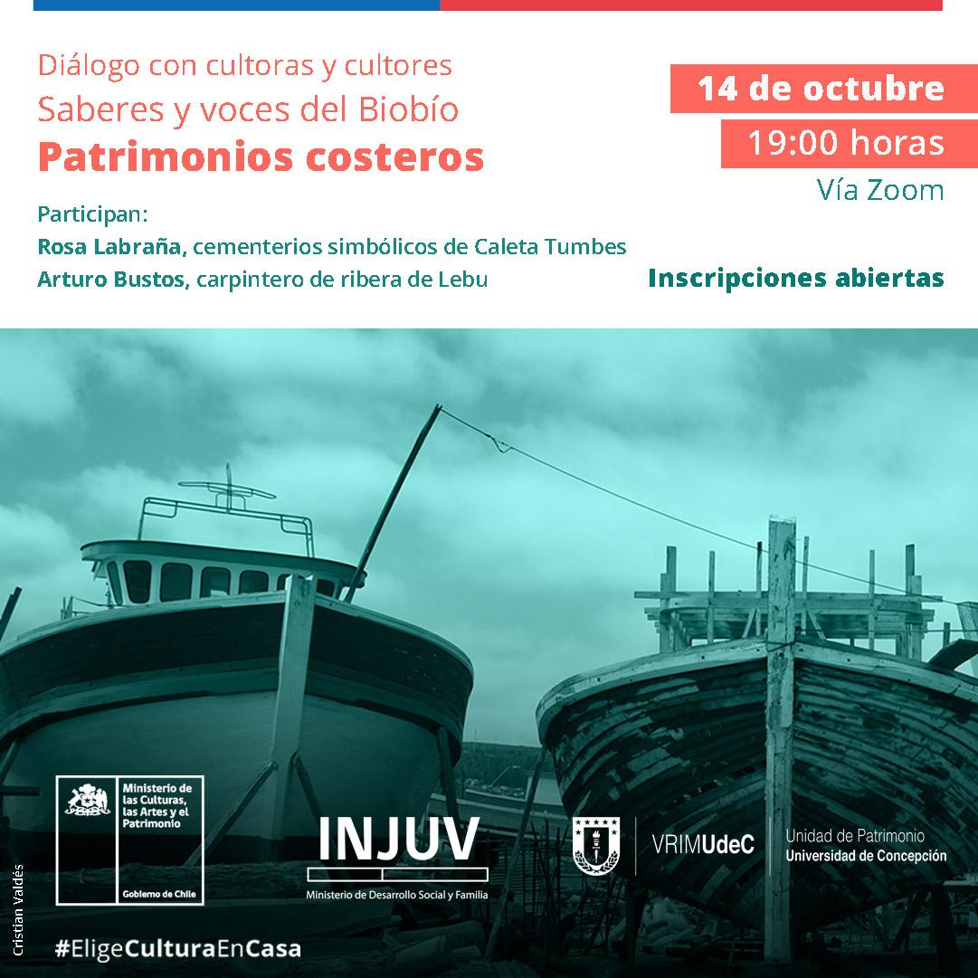 Cultoras y cultores de saberes del Patrimonio Inmaterial en el Biobío dialogan en nuevo ciclo de encuentros