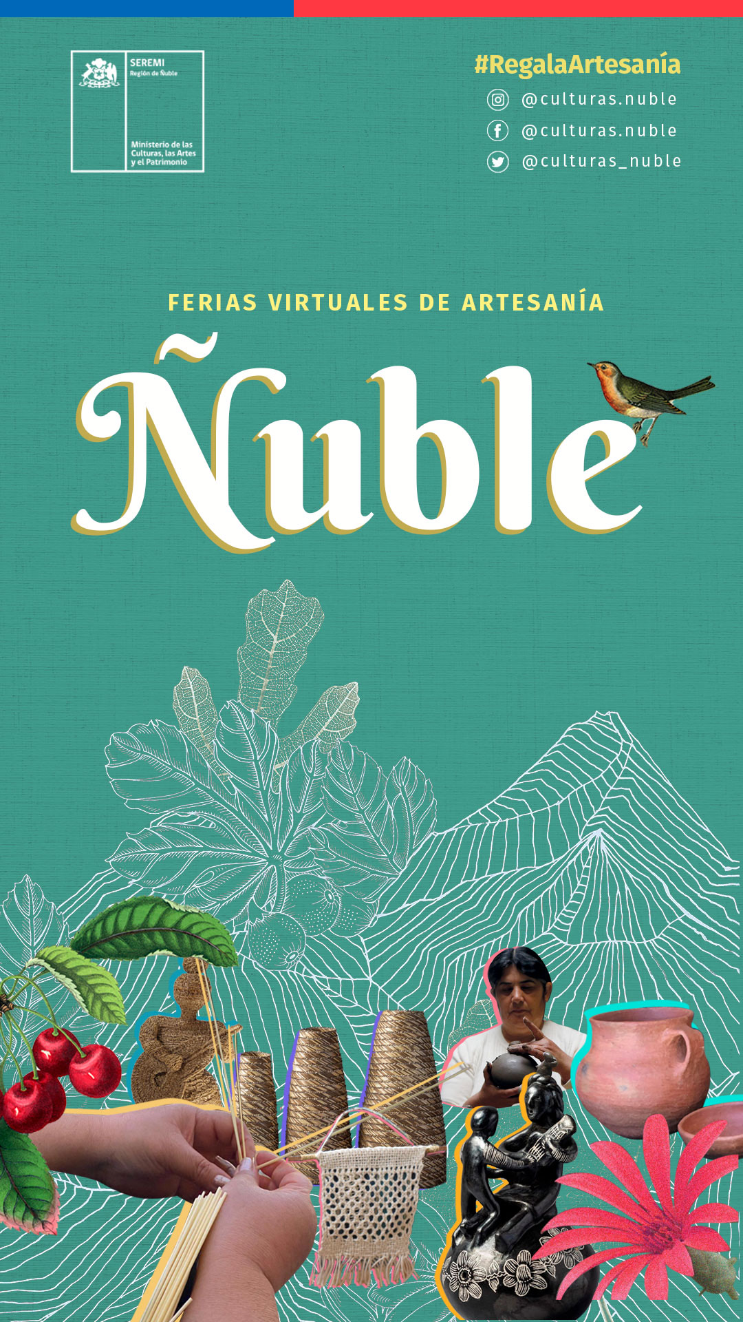 Ferias Virtuales de Artesanía de Ñuble ofrecen envíos gratis